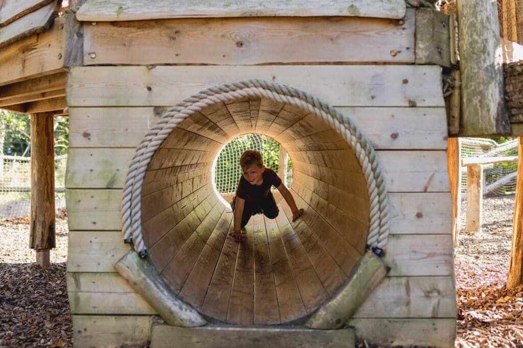 Paignton Zoo Hangout play area