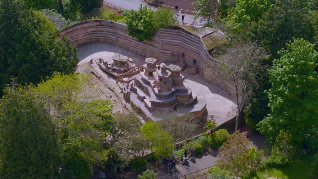 Baboon Rock Drone Shot