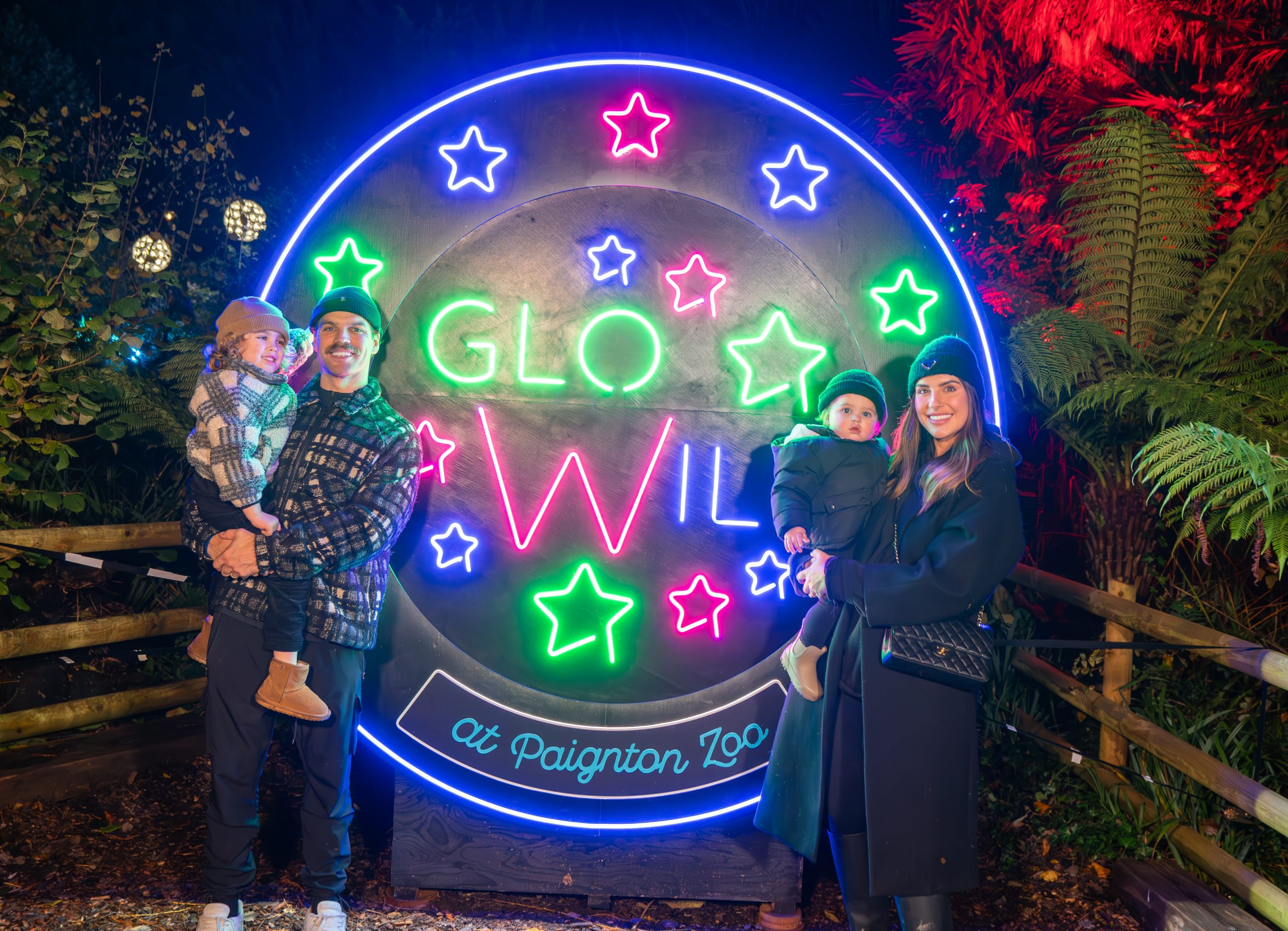 Glowing praise for opening night of GloWild at Paignton Zoo